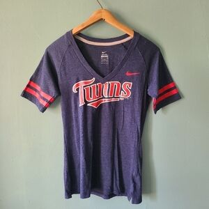 Nike Minnesota Twins Baseball Short Sleeve Tshirt Size Small